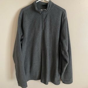 Gray Fleece Pullover